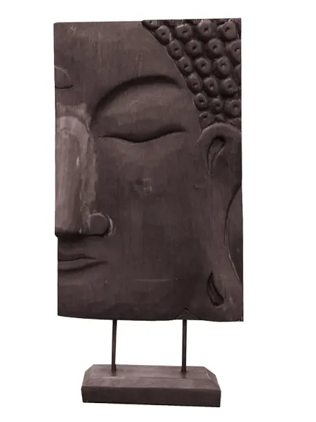 Buddha head, 75 cm H 