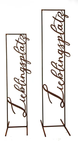 Offene Lieblingsplatzstele zum Stellen 