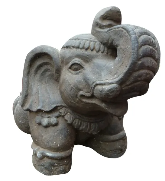 Elefant ca. 30 cm, Steinguss 