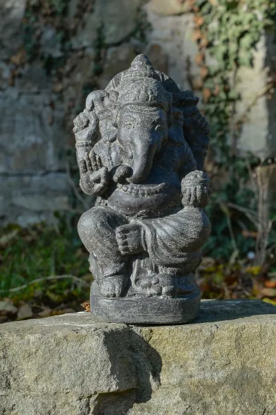 Seated Ganesha, 30 cm H 