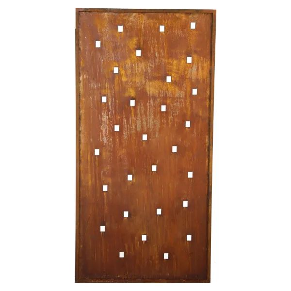 Paravent mit Öffnungen zum Einhängen für Töpfe, 100 x 200 cm 