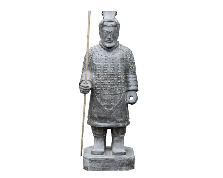 Chinesischer Krieger, stehend, 100 cm 