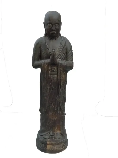 Stehender Mönch, 175 cm 