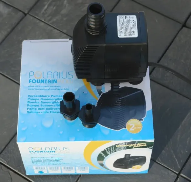 Pumpe für Außenbereich, inkl 10m Kabel 