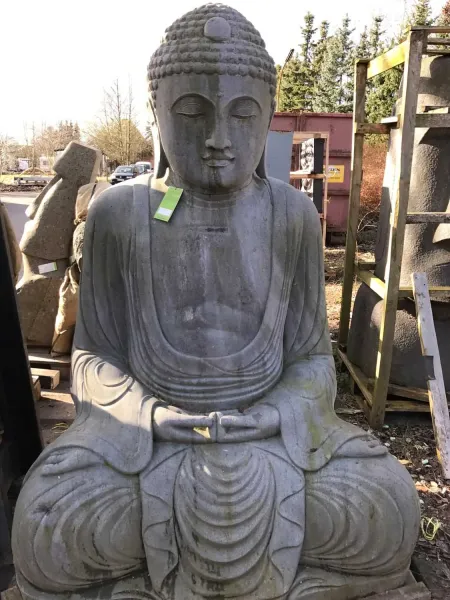 Buddha-Figur, sitzend, japanisch, 200 cm 