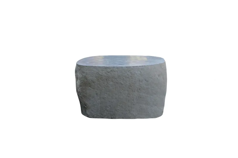 Steintisch massiv, polierte Oberfläche, 50 cm 