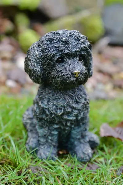 Labradoodle – Bronzeoptik, ca. 16 cm 